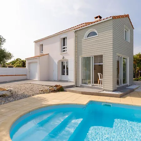 Сasa de vacaciones Paisible Escale A Talmont-saint-hilaire Avec Piscine