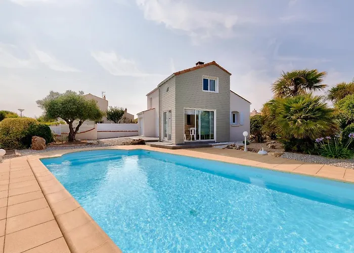 בית נופש Paisible Escale A Talmont-saint-hilaire Avec Piscine *